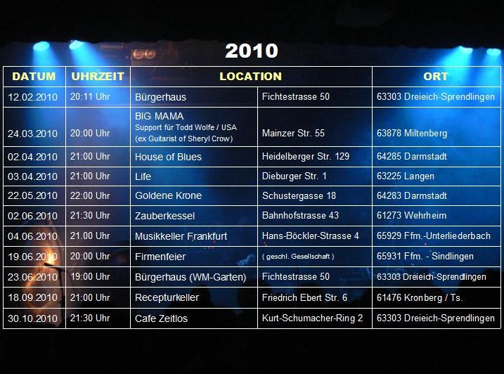 RL Tour 2010